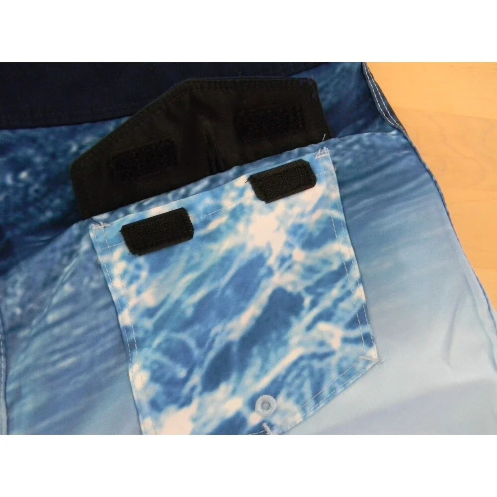 Hurley Swim Trunks Indo Blue Boys Size 20 NWT